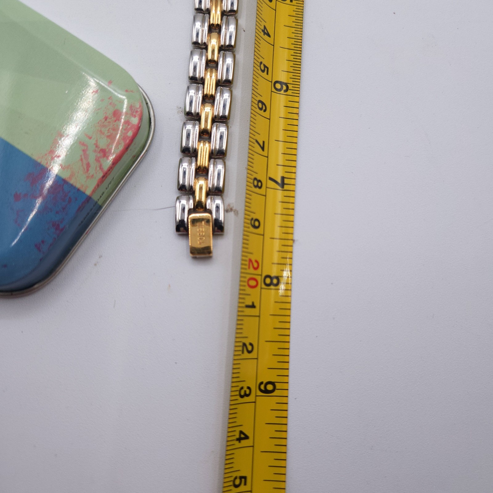 Fossil F2 ES-8775 Water Resistant Quartz Analog Ladies Watch IN OG TIN Sz. 9.5″