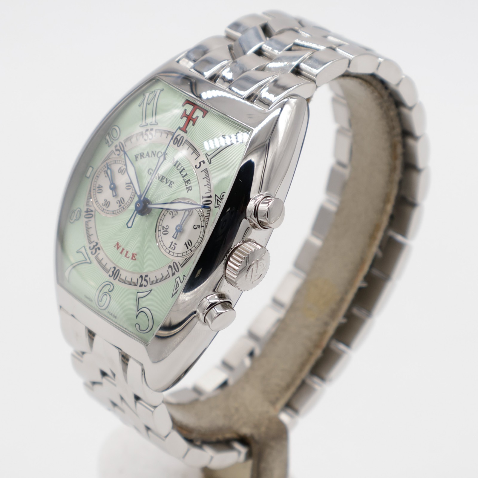 Franck Muller Casablanca Chrono Sunset Nile Theo Fennell Green Steel 8880 CC