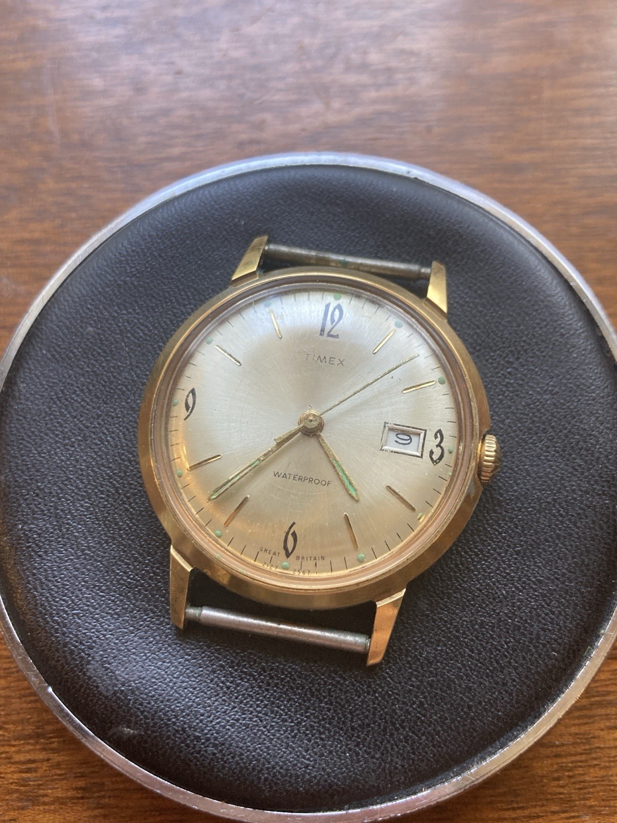 1967 Timex Marlin Vintage British Men’s Watch, Timex Cal. M25 – Needs Service