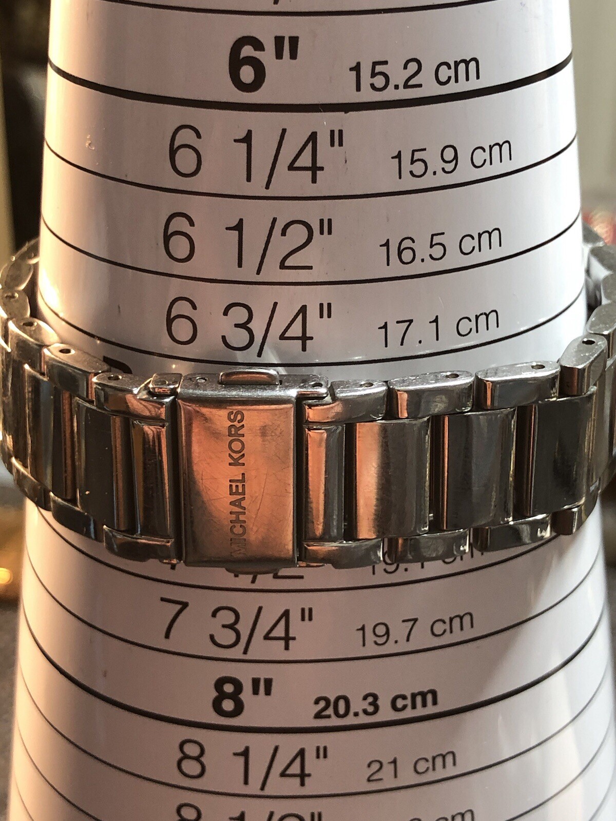 Michael Kors Women’s Parker Watch MK5353 Silver Tone Runs Parts Or Repair