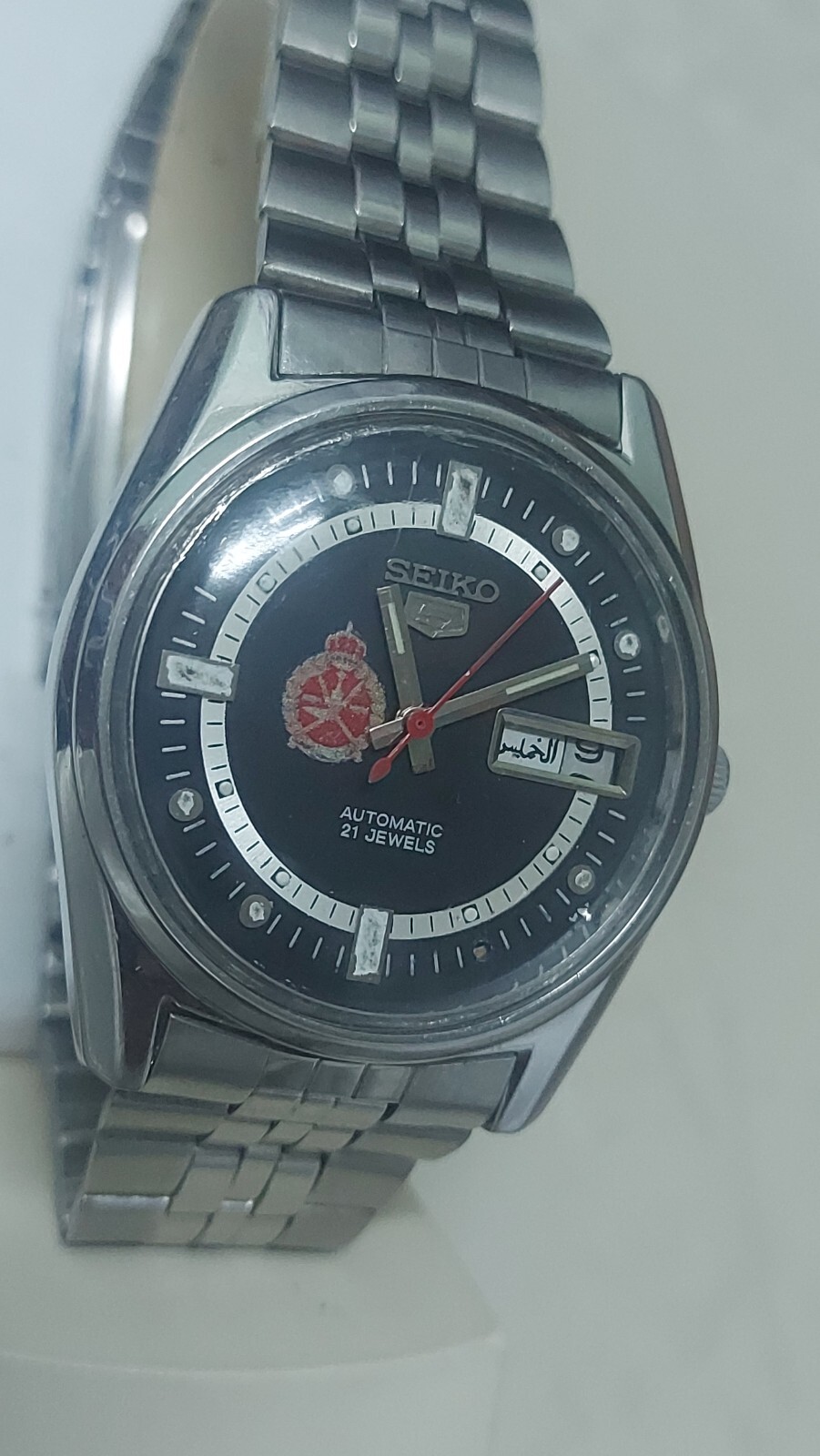 Rare! Seiko 5 Vintage Men’s watch Special Edition for HM Sultan Qaboos Auto each