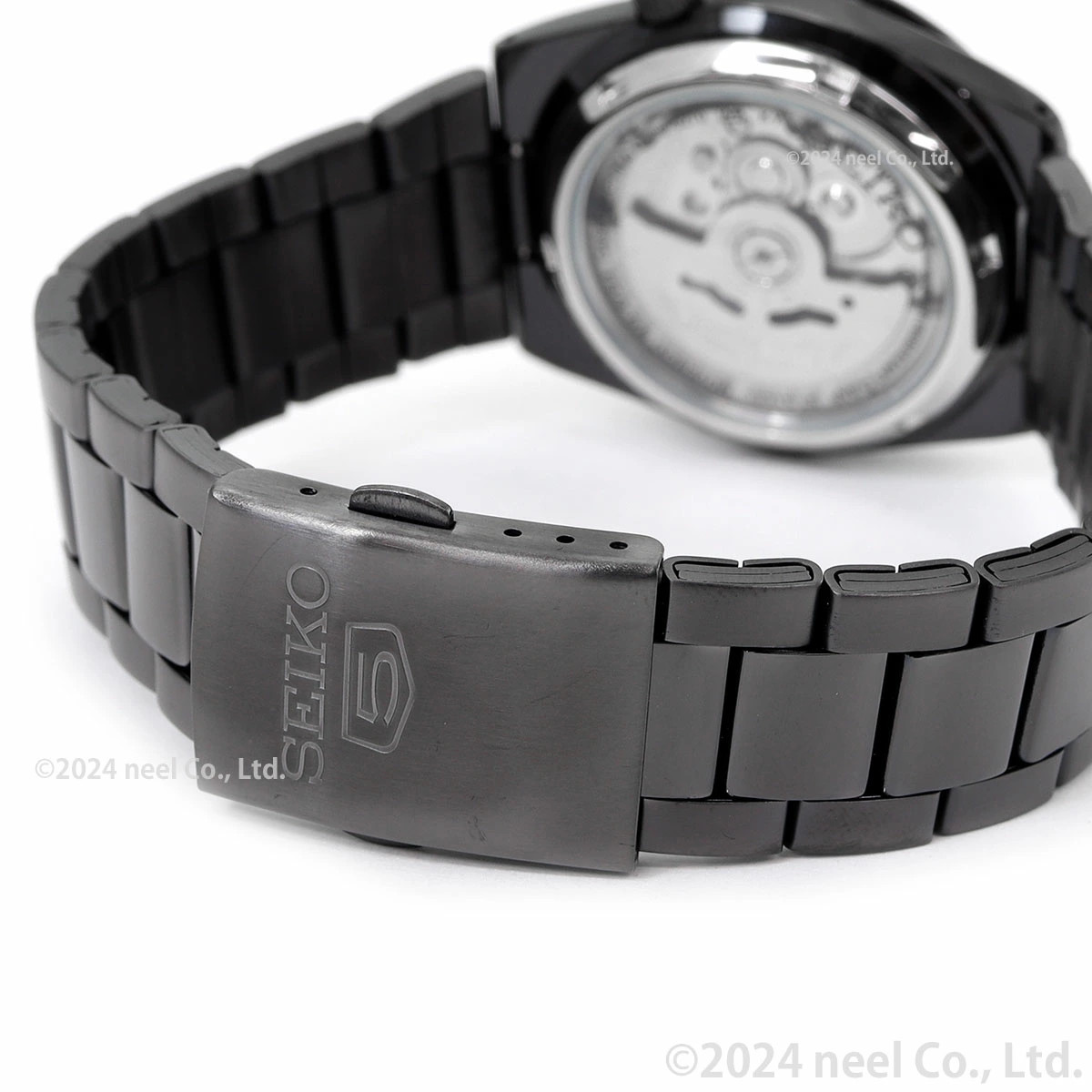 Seiko Five Reimport Men’s Watch Black Lightning Automatic SNKE03K1