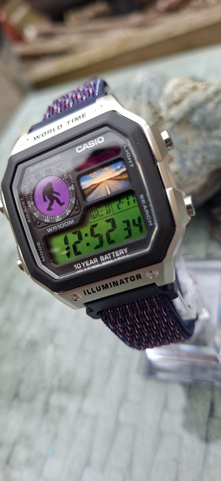 Casio Royale AE-1200WHD-1AVEF Mod ‘BIGFOOT’