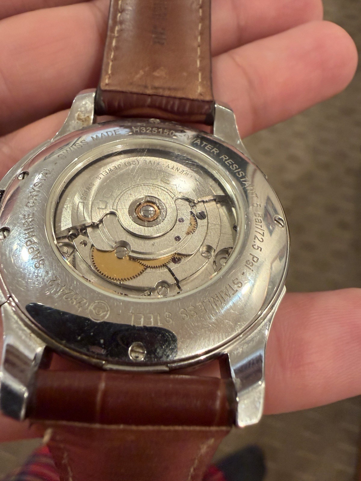 Hamilton Jazzmaster Viewmatic Automatic White Men’s Watch – H325150