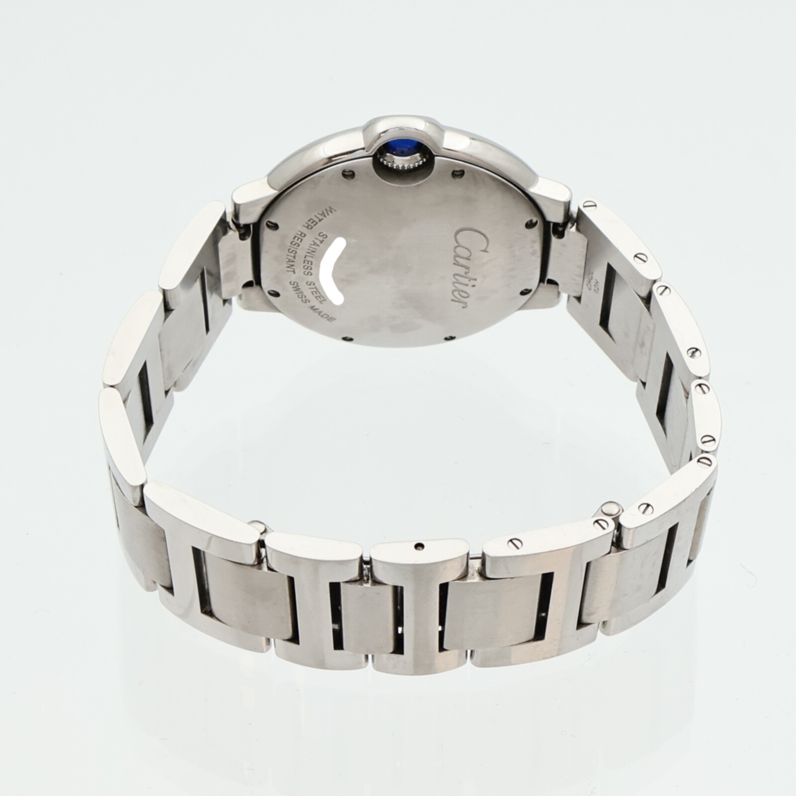 CARTIER Ballon BleuW69011Z4 Automatic Watch Stainless Steel Silver