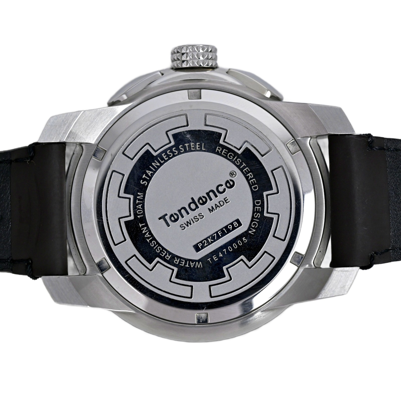 Tendence Gulliver Round Chronograph Men’s Black Quartz Ref. P2K7F198 Watch