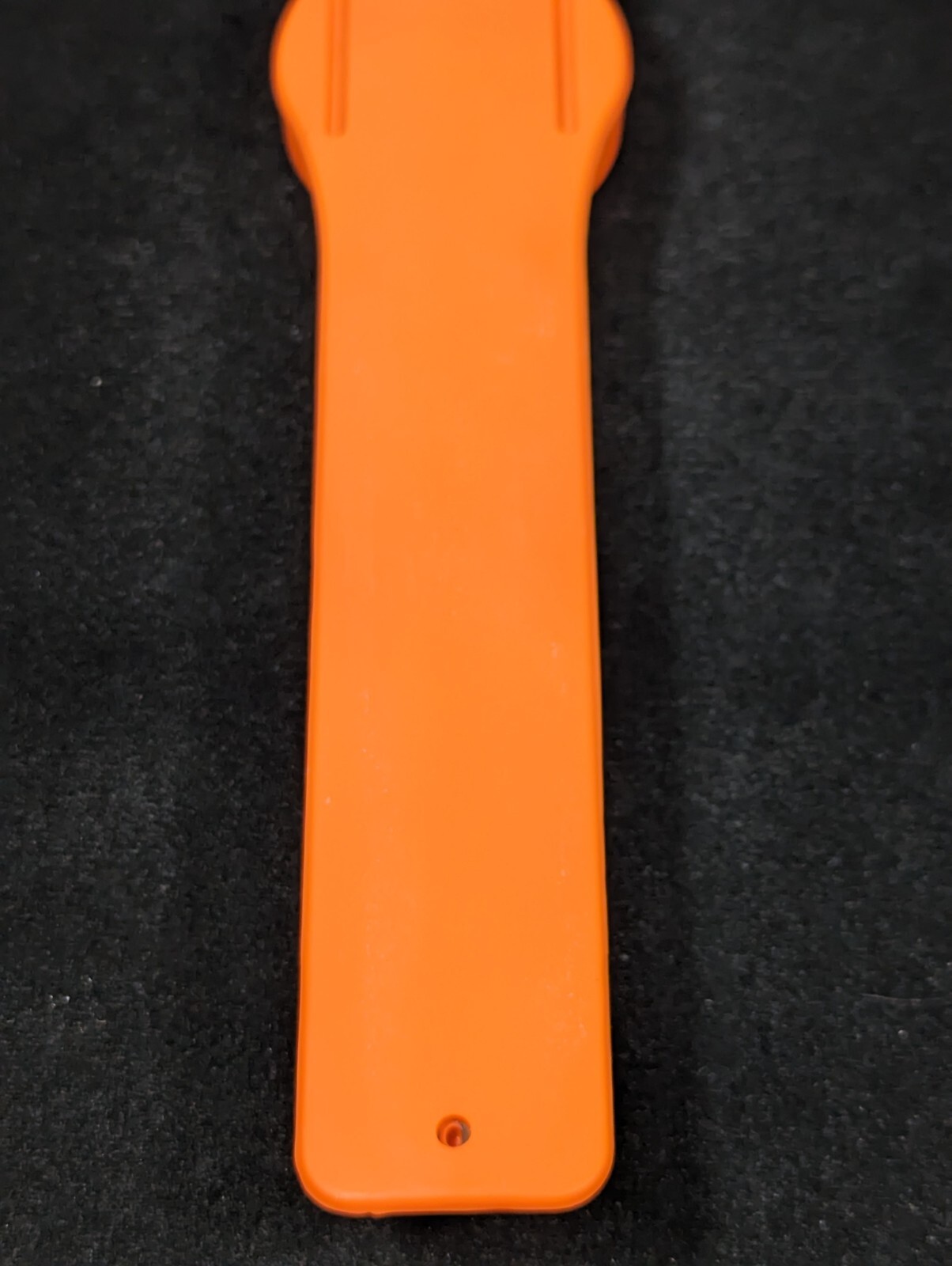 Winky Silver Tone Orange Dial Slap On Band Watch