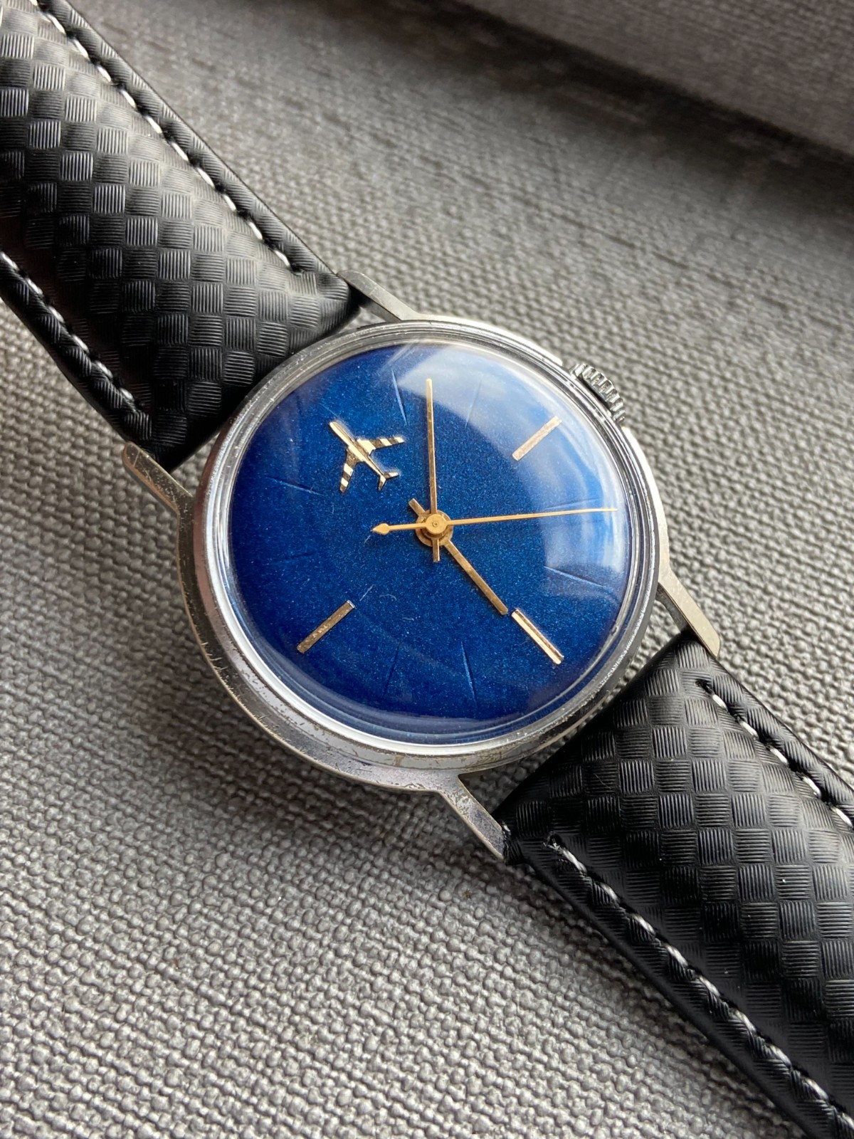 Raketa Plane Vintage Soviet Mechanical Men’s Wristwatch cal. 2609B Baltika
