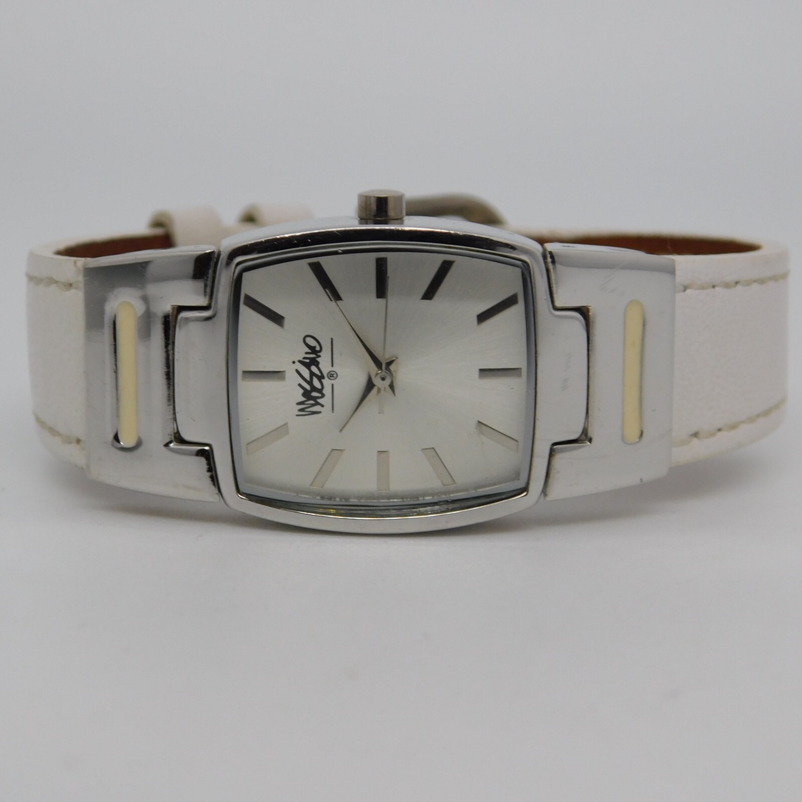 Mossimo MM90223 Genuine Leather Quartz Analog Women’s Watch New Battery