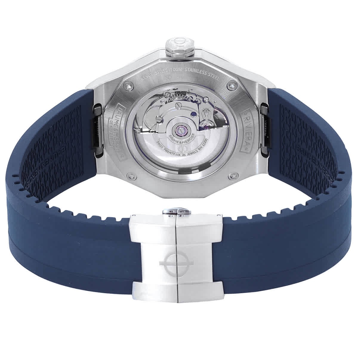 Baume et Mercier Riviera Automatic Blue Dial Men’s Watch MOA10619