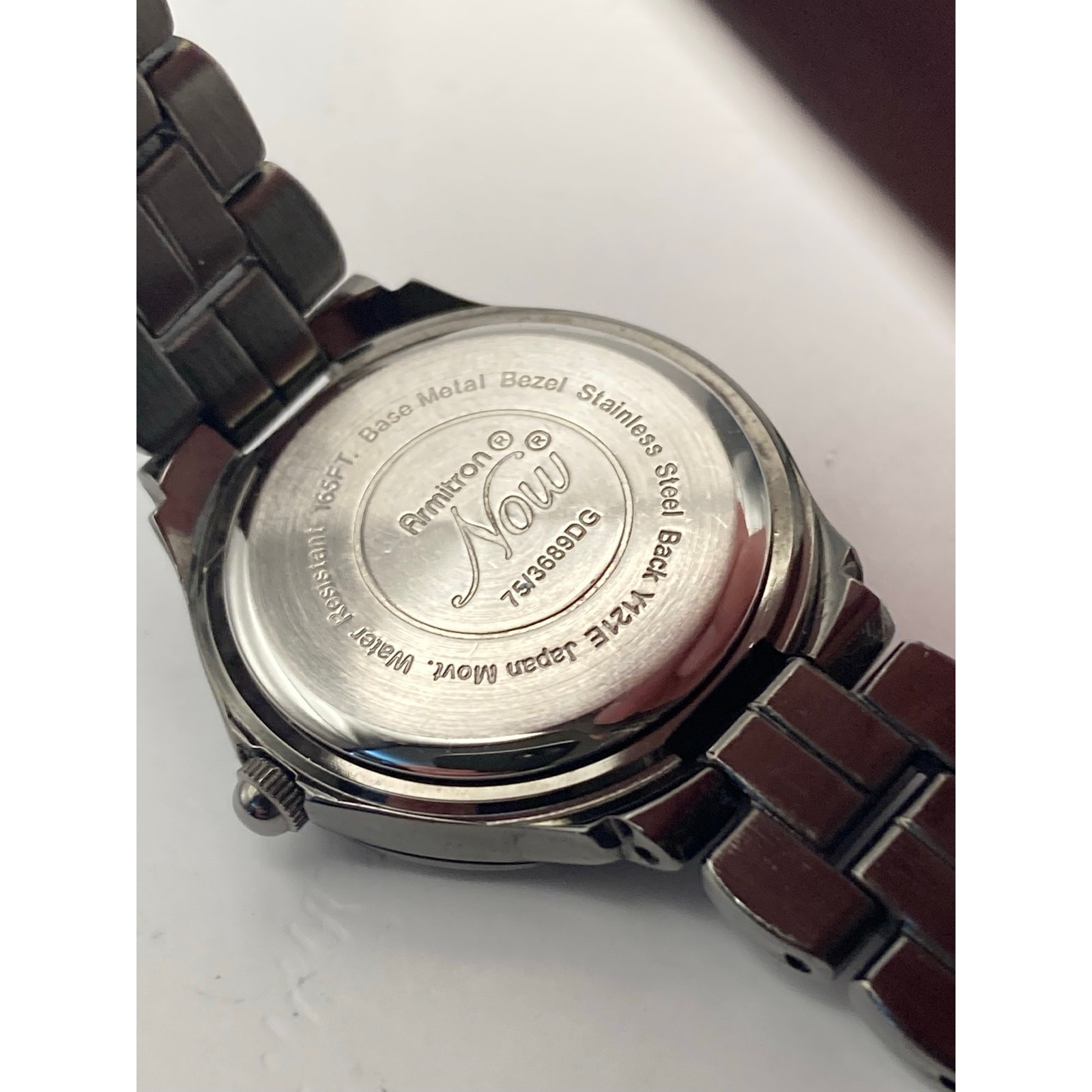 Armitron Now Womens Bracelet Watch 27mm – Fresh Battery – Wrist 6.5 WR 165 Feet