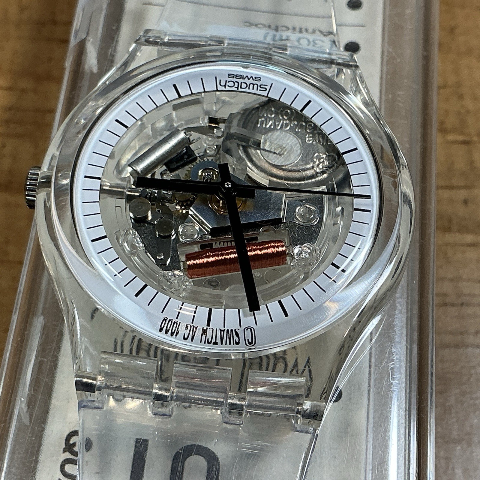 JELLY FISH STYLE – 1998 – CLEAR – NOS – 34mm