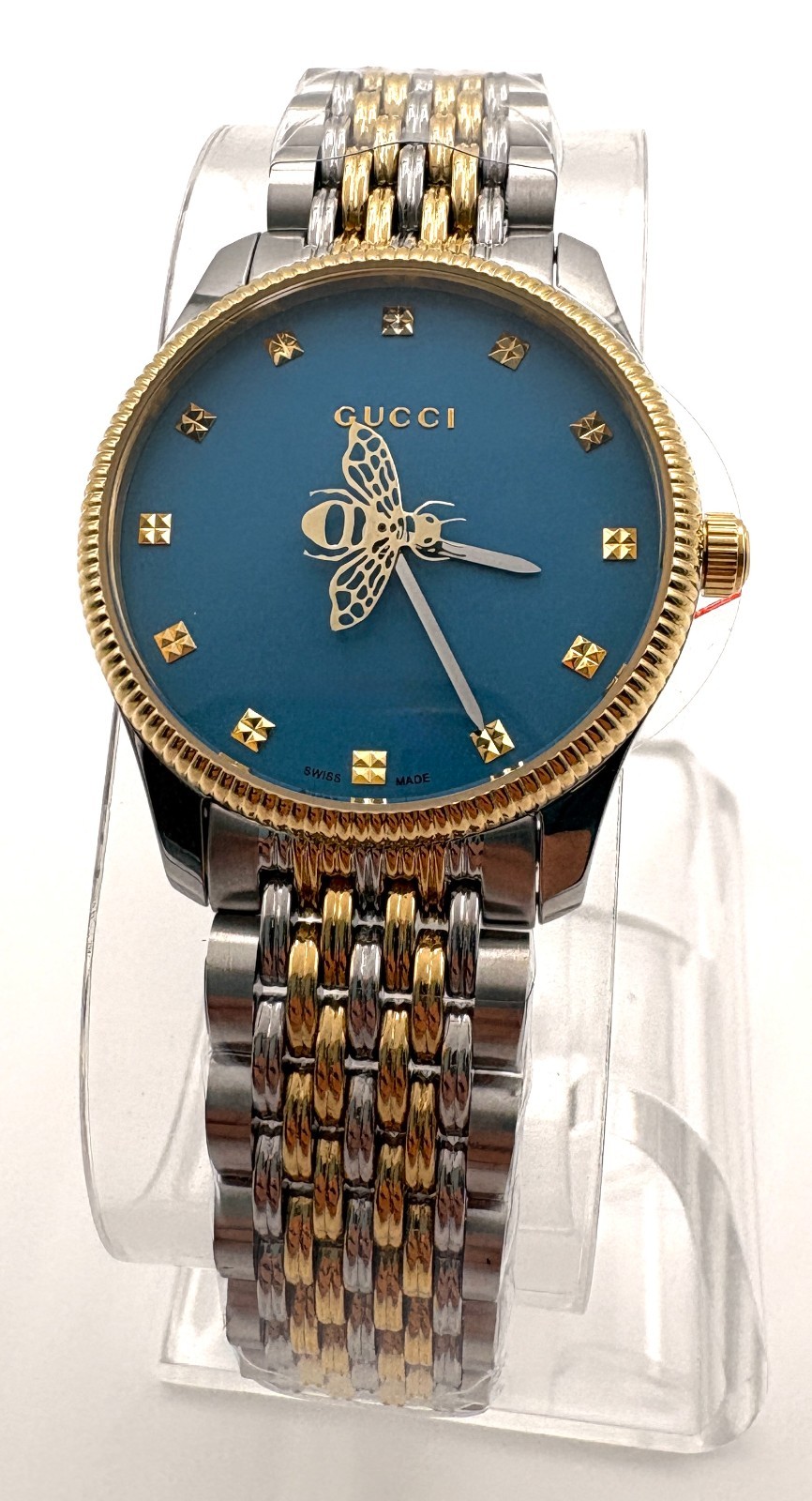 GUCCI G-Timeless YA1265029 Blue Dial Quartz Women’s Watch 29mm