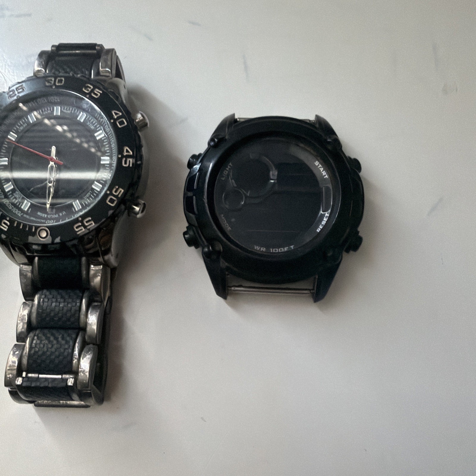 Lot of 5 watches all need new battery except automatic watch