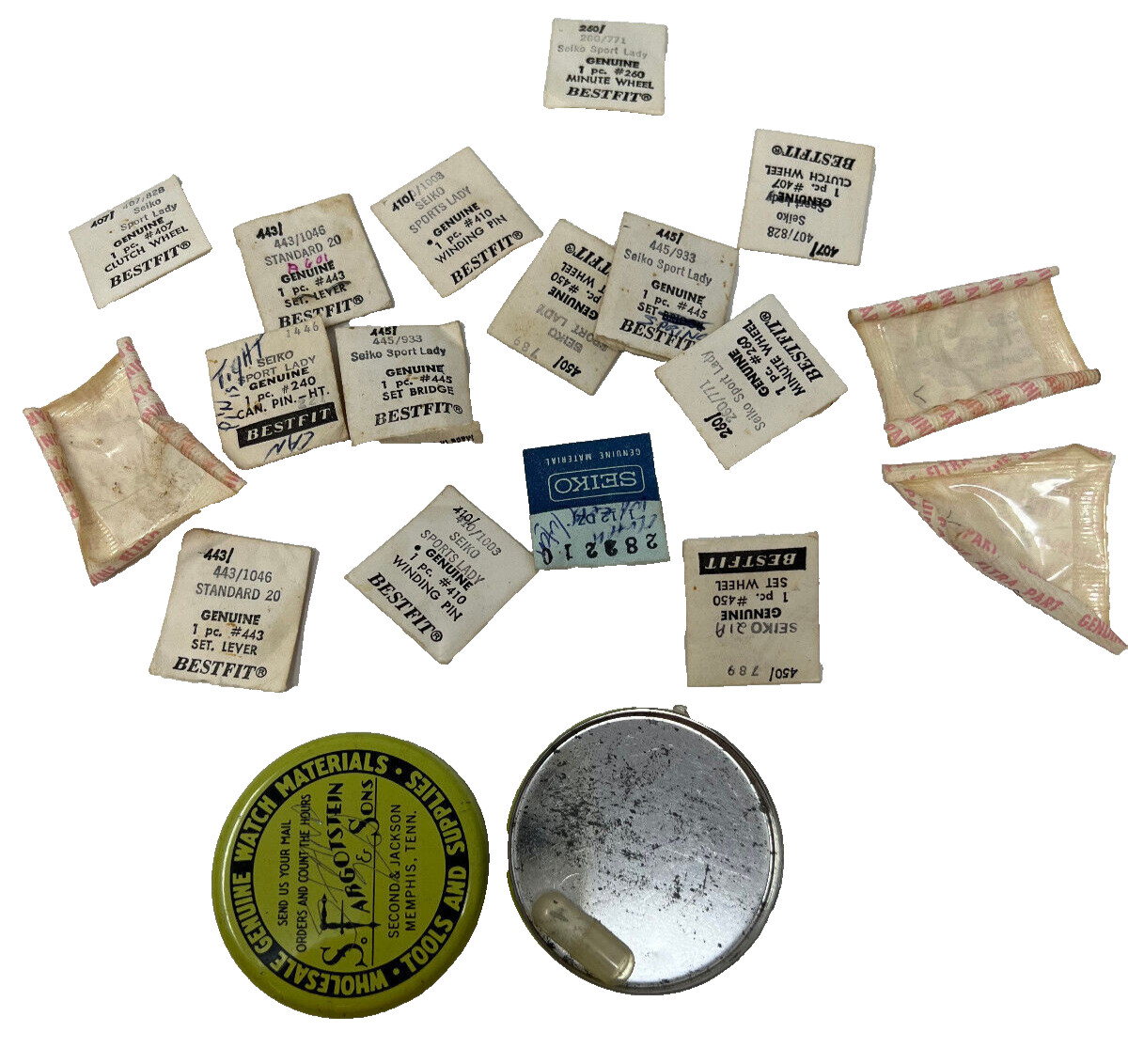 Seiko sportlady a601 unitime standary 228-231 Repair lots for watch