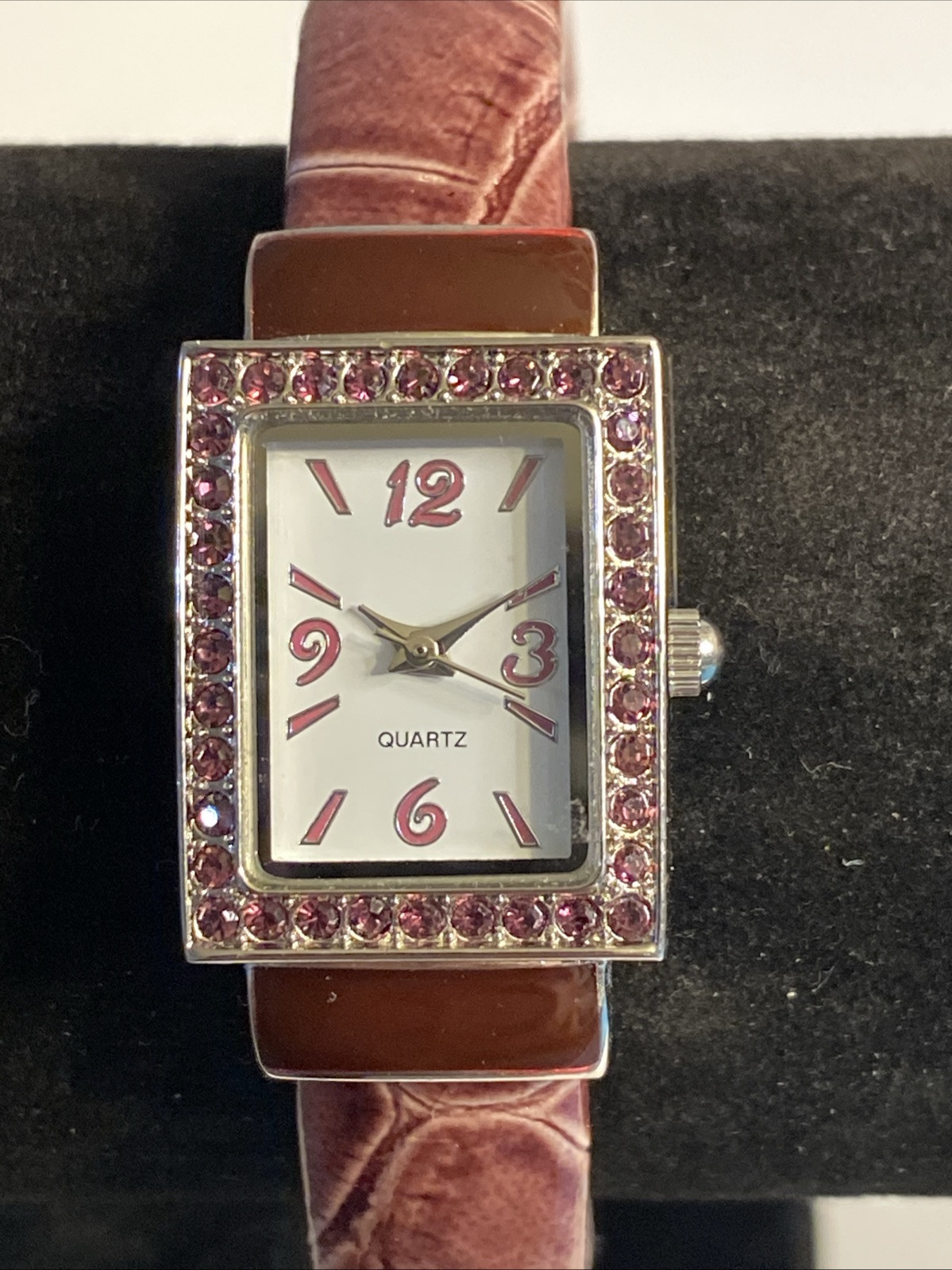 Wristwatch (F627229-1/LS) Stainless Steel /Japan Movement Purple Color Women’s