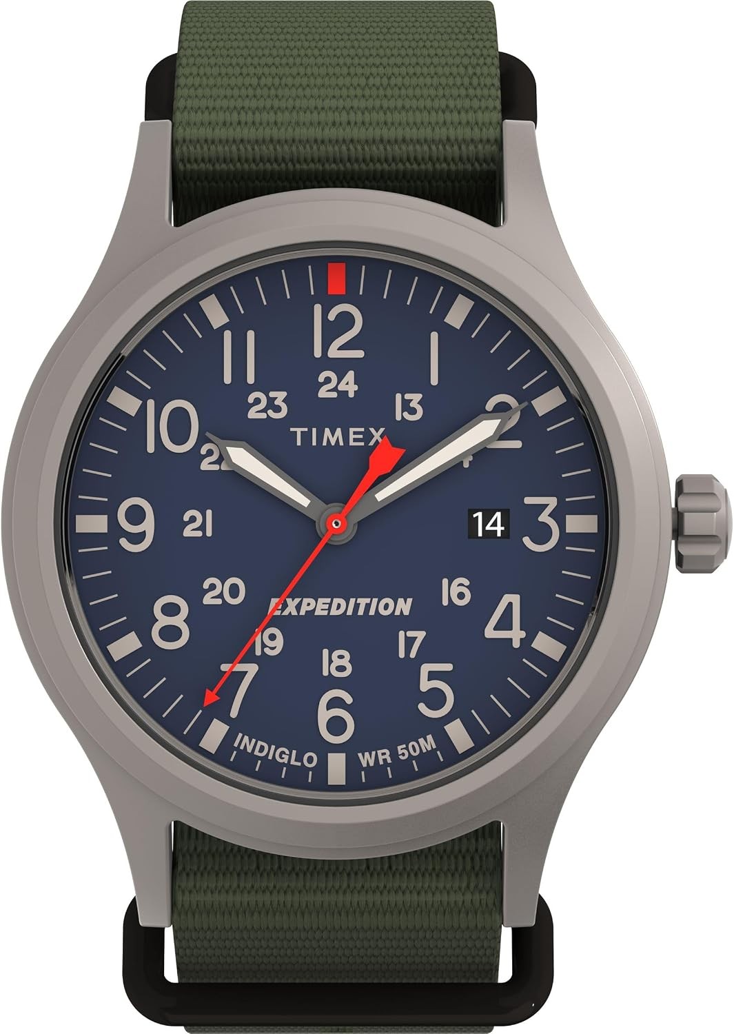 Timex Expedition Scout 40Mm Men’S Analog Watch | Luminous Hands | Durable Comfor