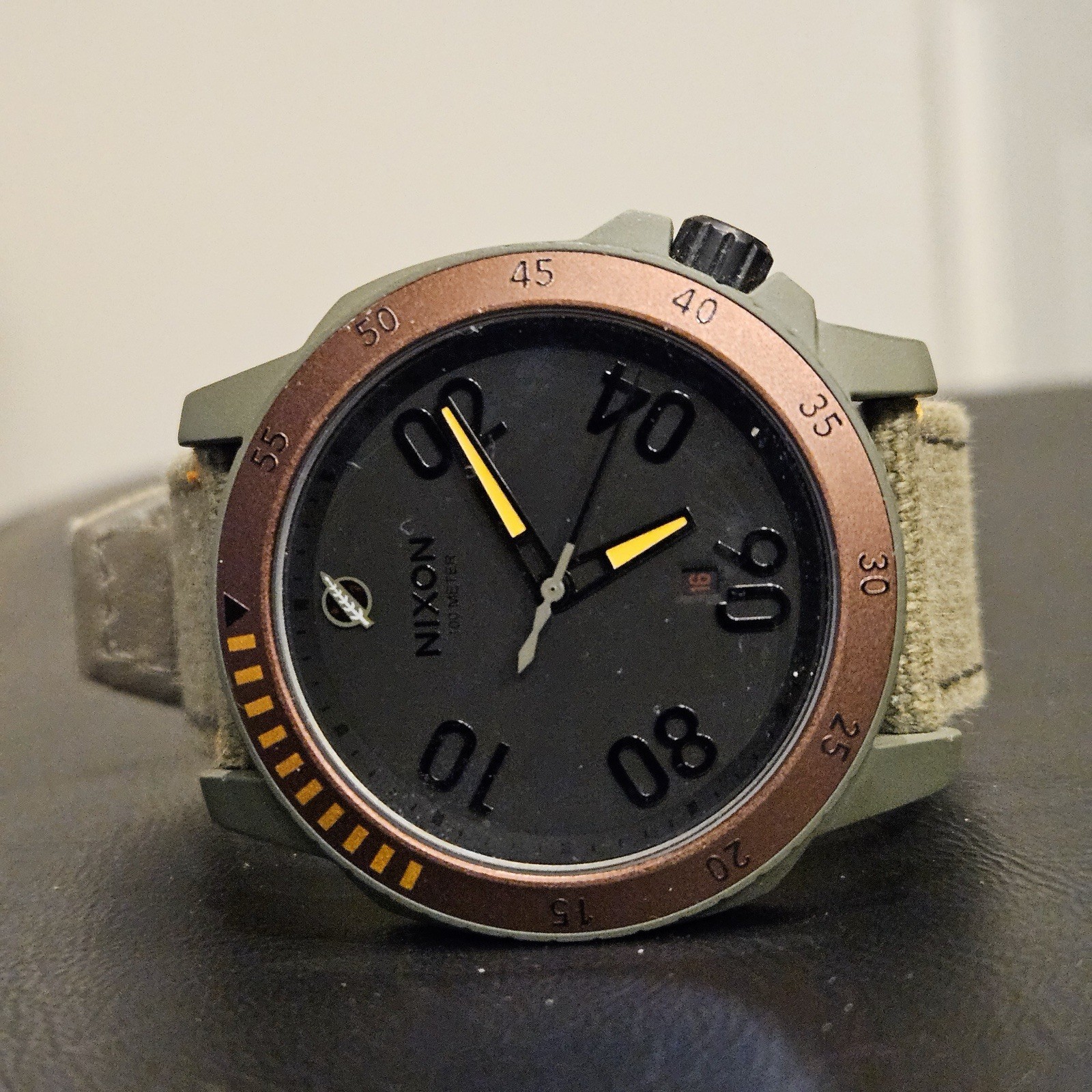 Nixon Star Wars Ranger LTD Boba Fett Watch 2015 Disney Needs New Battery As Is