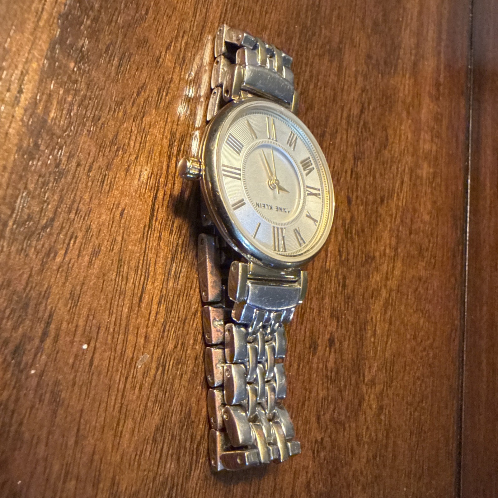 Anne Klein AK/2159 Women Two-Tone Quartz Watch FRY110