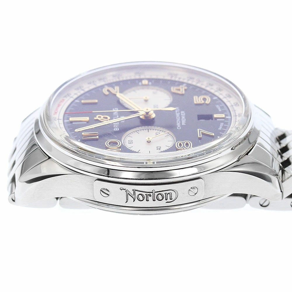 BREITLING WATCH AB0118 PREMIER B01 CHRONOGRAPH 42 NORTON DATE AUTOMATIC SS MEN’S
