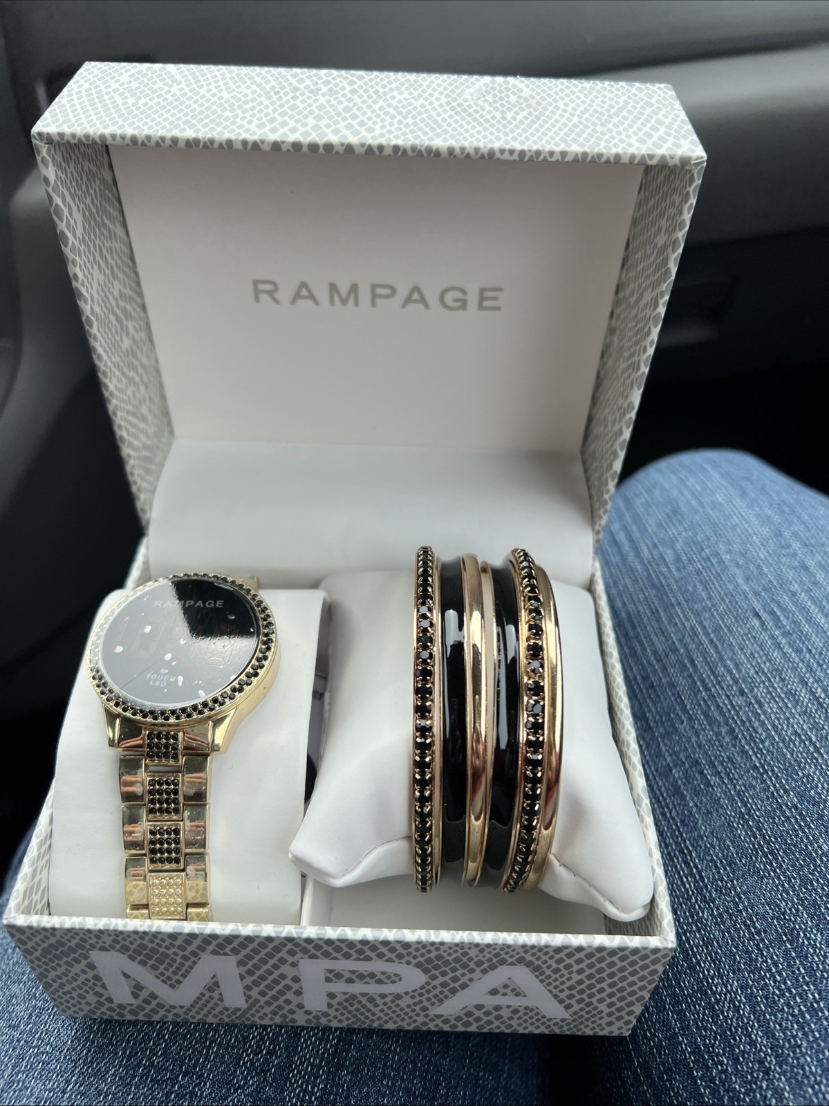Rampage Watch With Bracelet