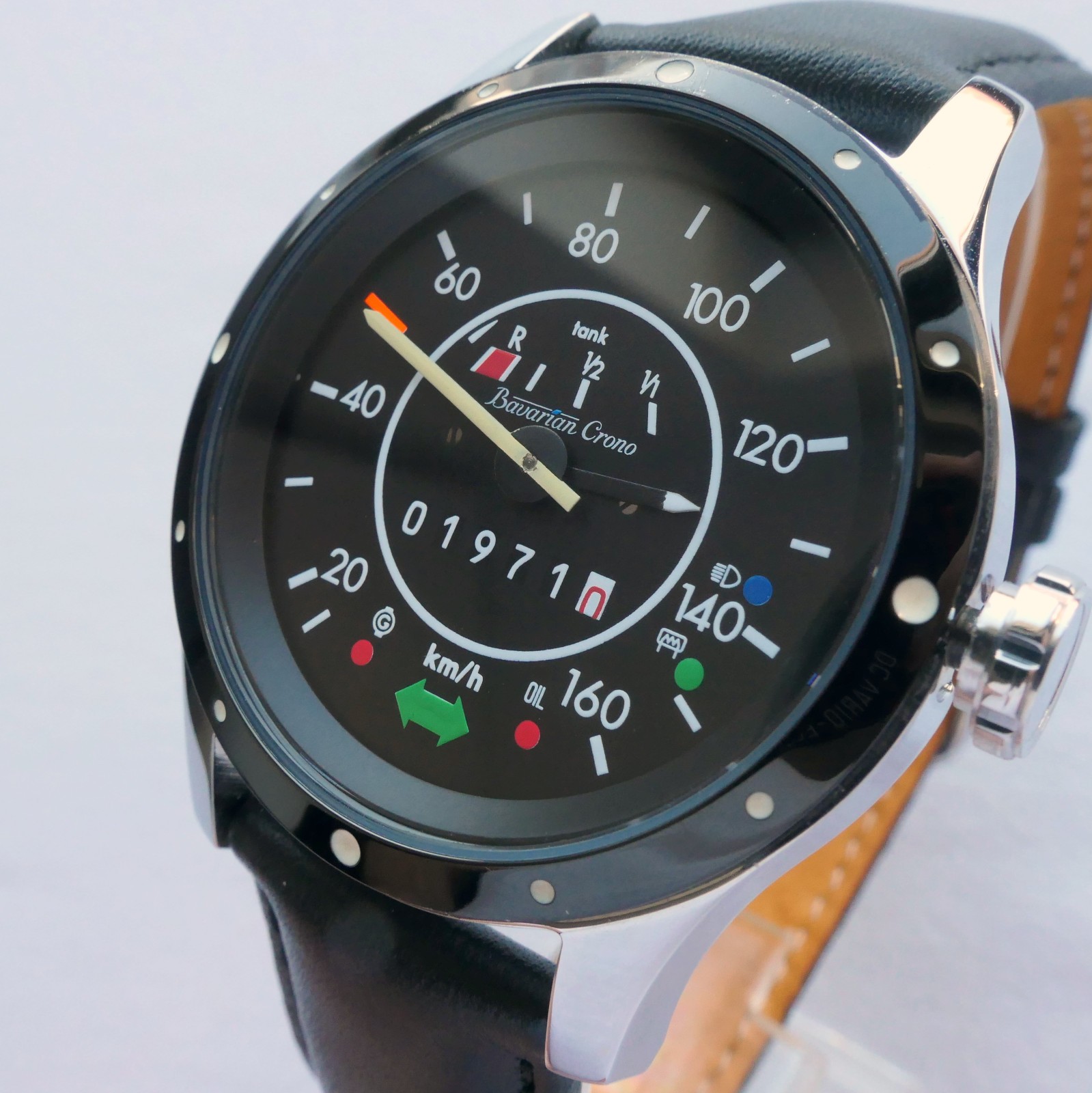 Volkswagen VW 1968 Beetle Bug Kafer Classic Speedometer Car Accessory Watch