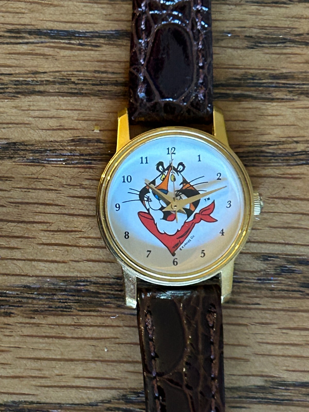 Vintage Tony the Tiger / Kellogg’s Analog Watch – New Condition (Needs Battery)