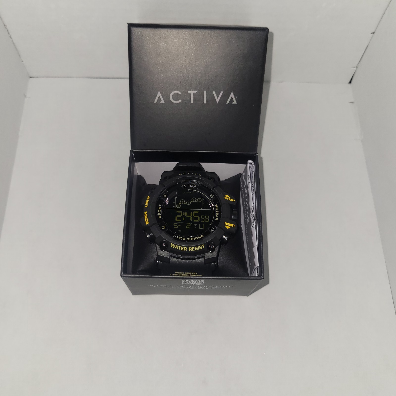 invicta mens watch ACW8082-026-ACTIVA X Digital Unisex 50mm Black