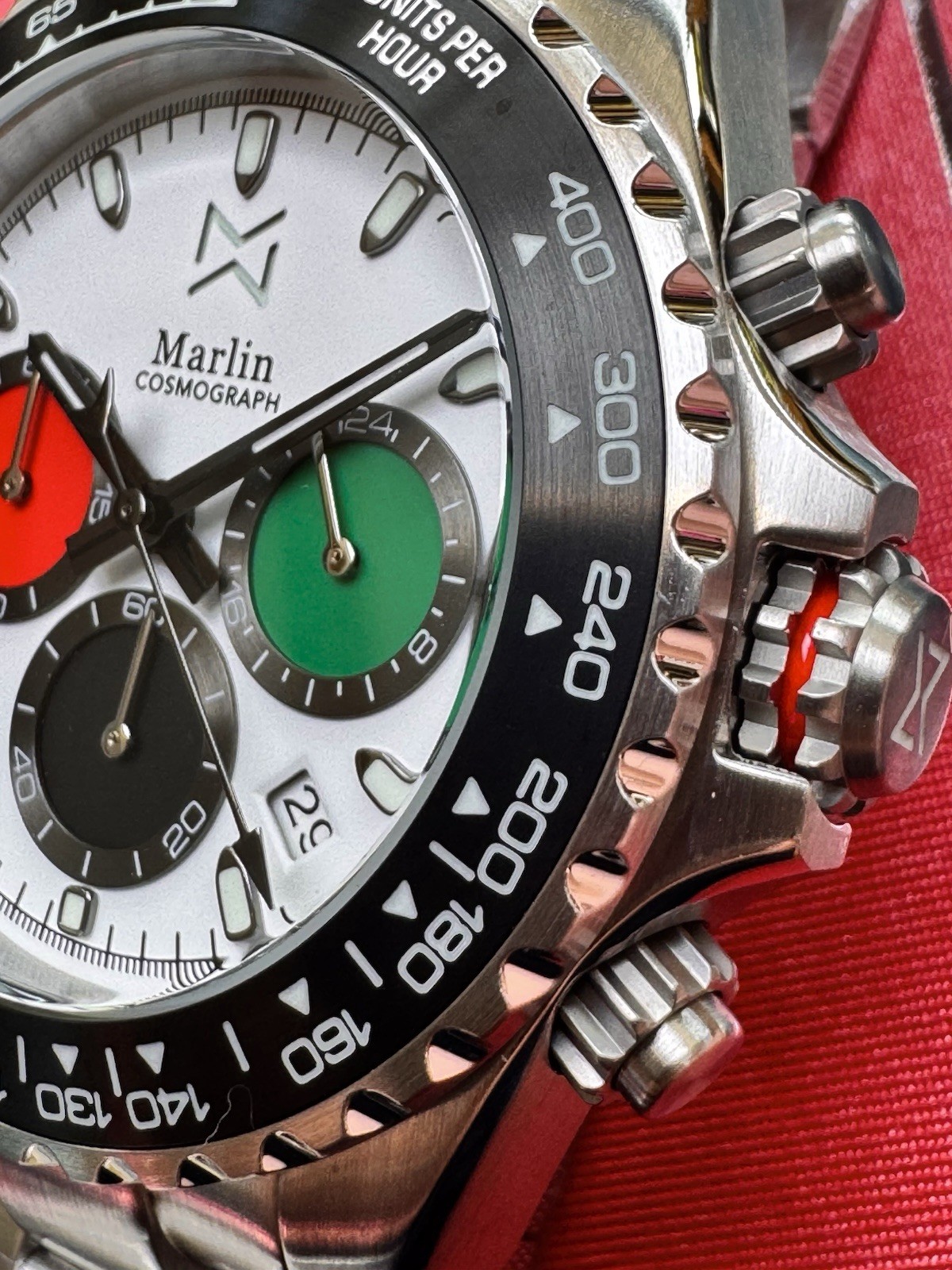 Chronograph Watch 42mm MARLINWATCH 🐟 Limited Edition NEW Model 001 😮