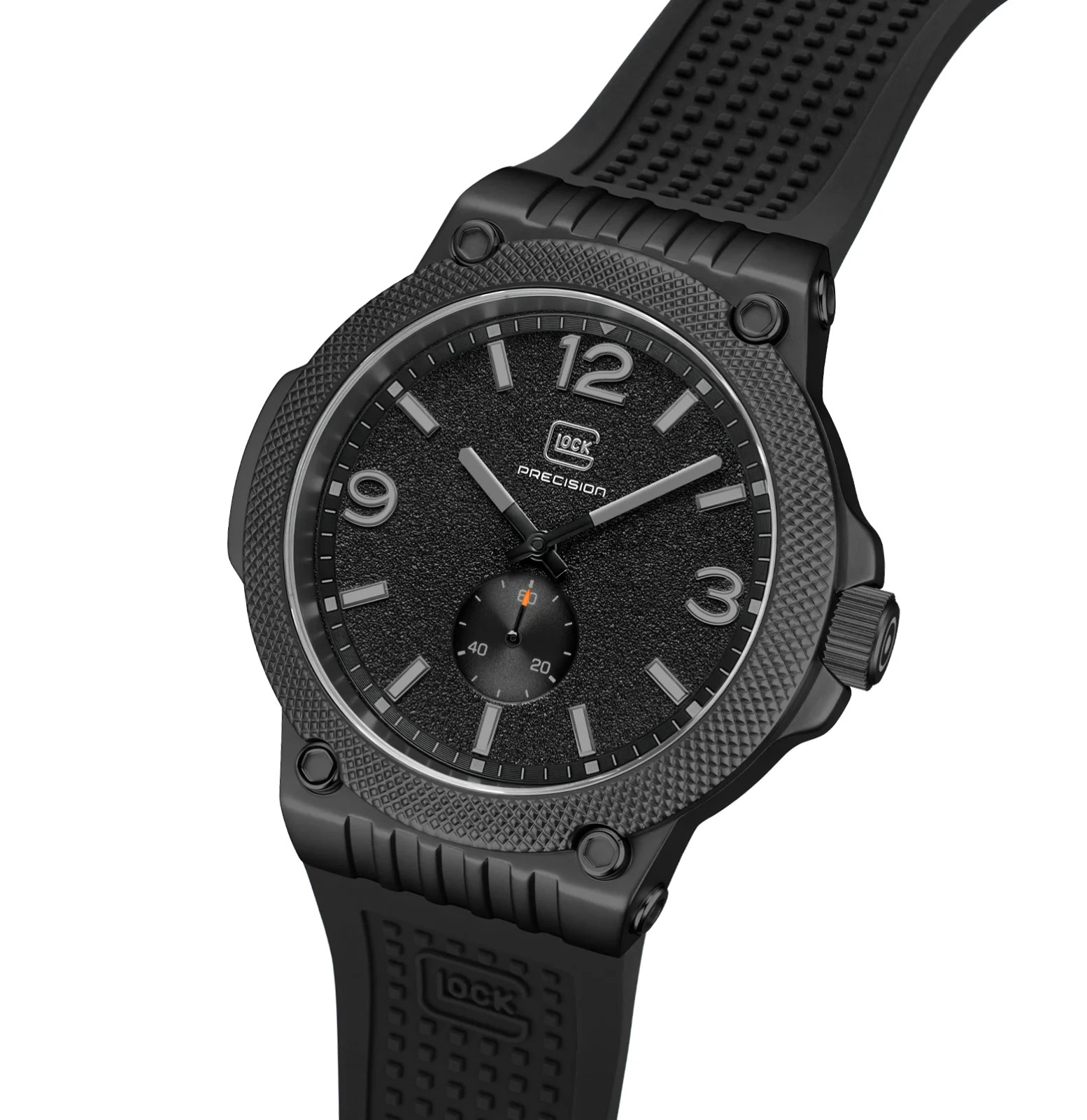 Glock GW-43-3-24 Watch 10 ATM WATER RESISTANCE, SWISS SUPER-LUMINOVA®