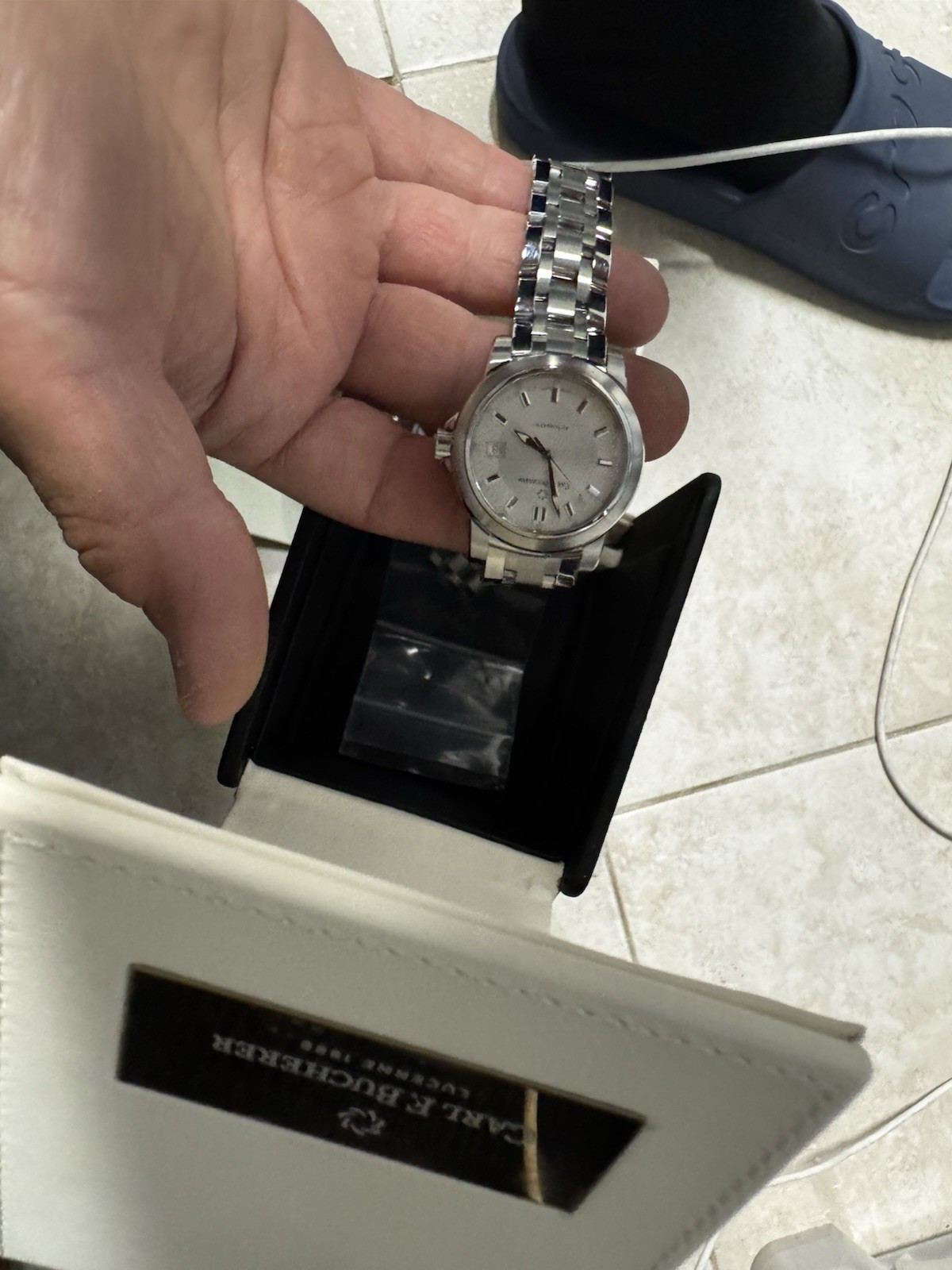 Carl F Bucherer Patravi Stainless Steel Watch 10617.08A