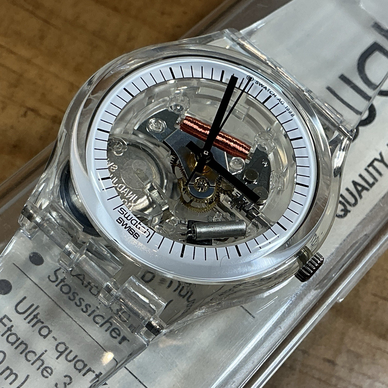 JELLY FISH STYLE – 1998 – CLEAR – NOS – 34mm