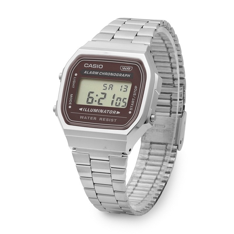 Casio A168WA-5AYDF quartz digital unisex Watch Original NEW