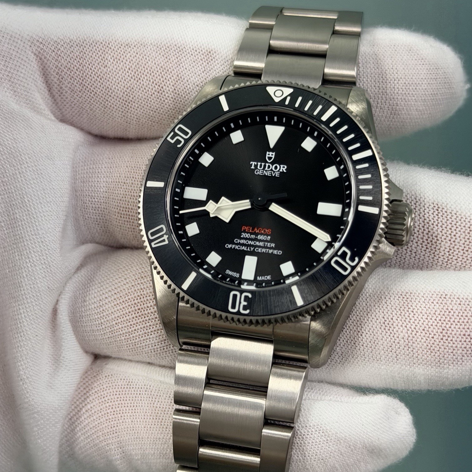 2025 Tudor Pelagos 25407N 39mm Black Dial Black Bezel Titanium Box Paper