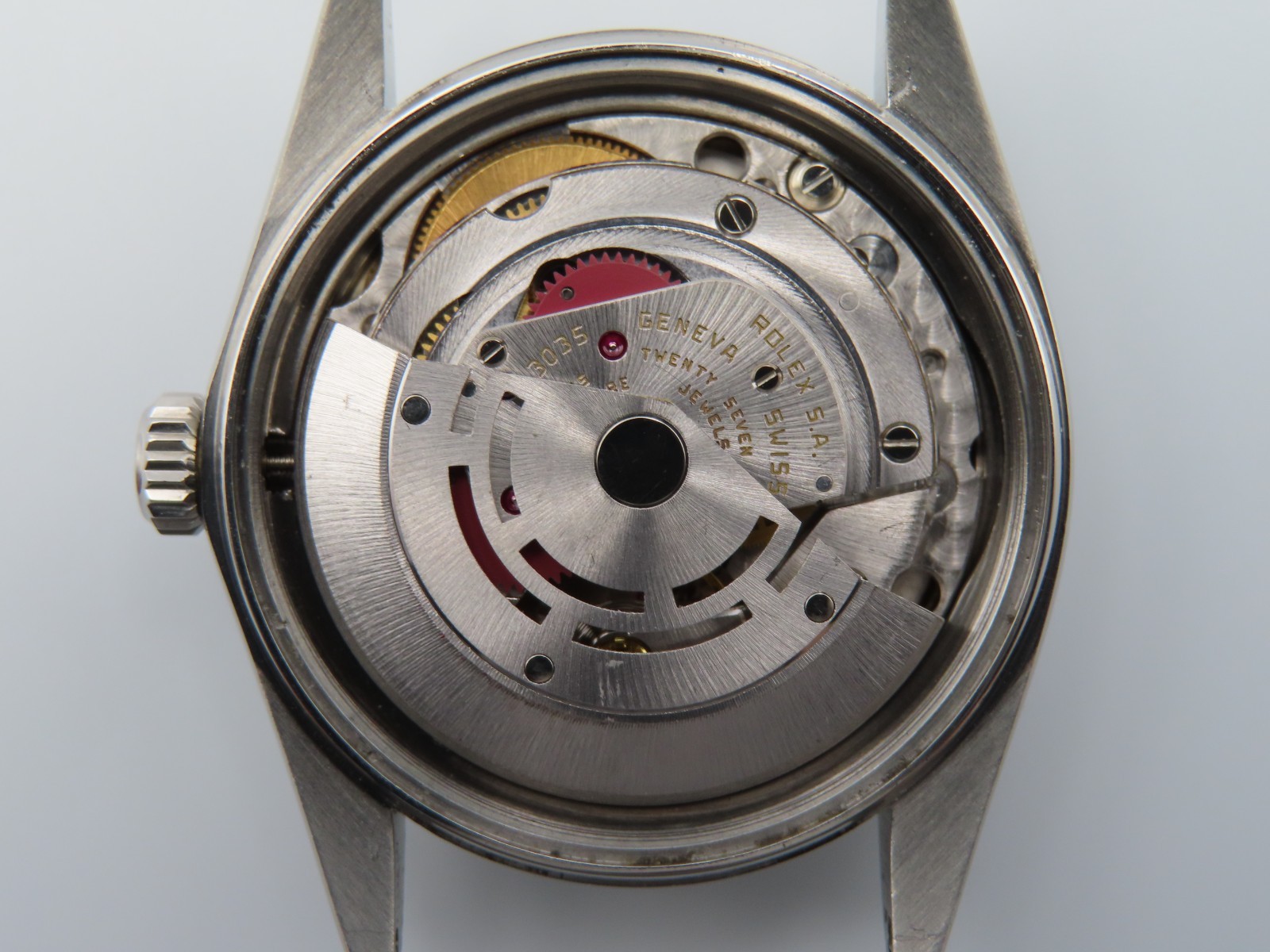 1986 Rolex Datejust 16000 w/ Chevrolet Chevy Logo Original Caseback