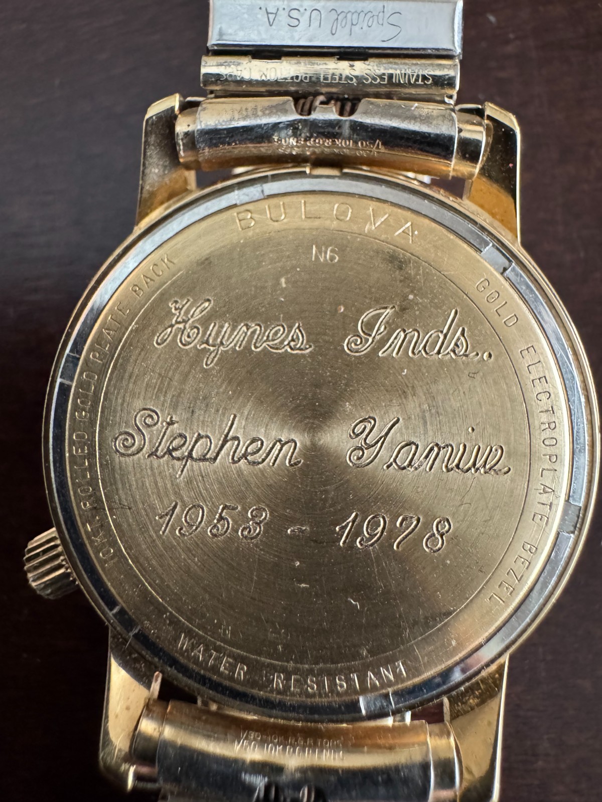 VINTAGE MENS STUNNING MINT BULOVA ACCUTRON WRISTWATCH CAL. 2192.10 KEEPING TIME