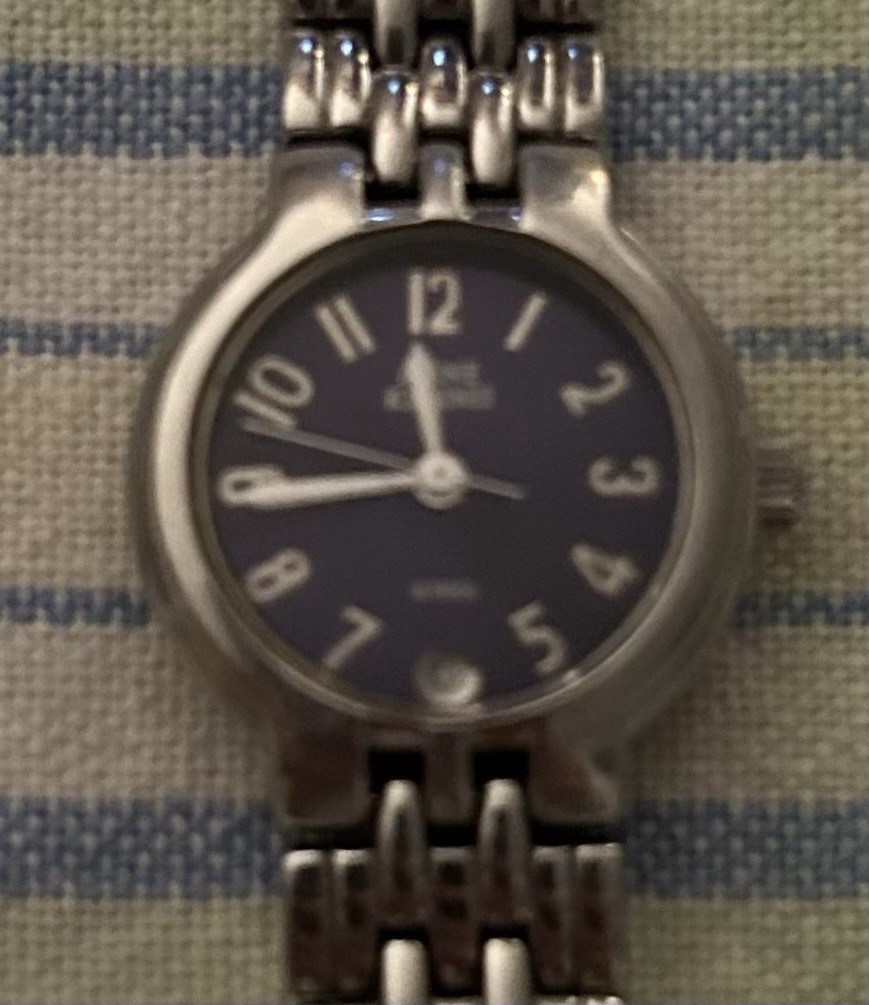 Anne Klein II Women’s Quartz Dress Watch Blue Dial Silver Steel Bracelet
