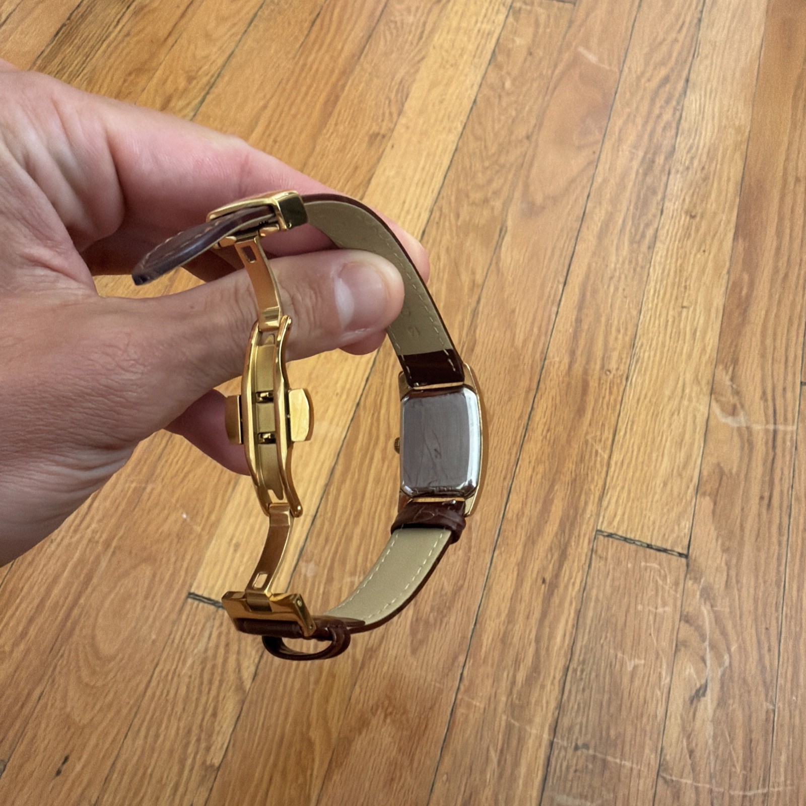 80’s HAMILTON American Classic Boulton quartz wristwatch Indiana Jones