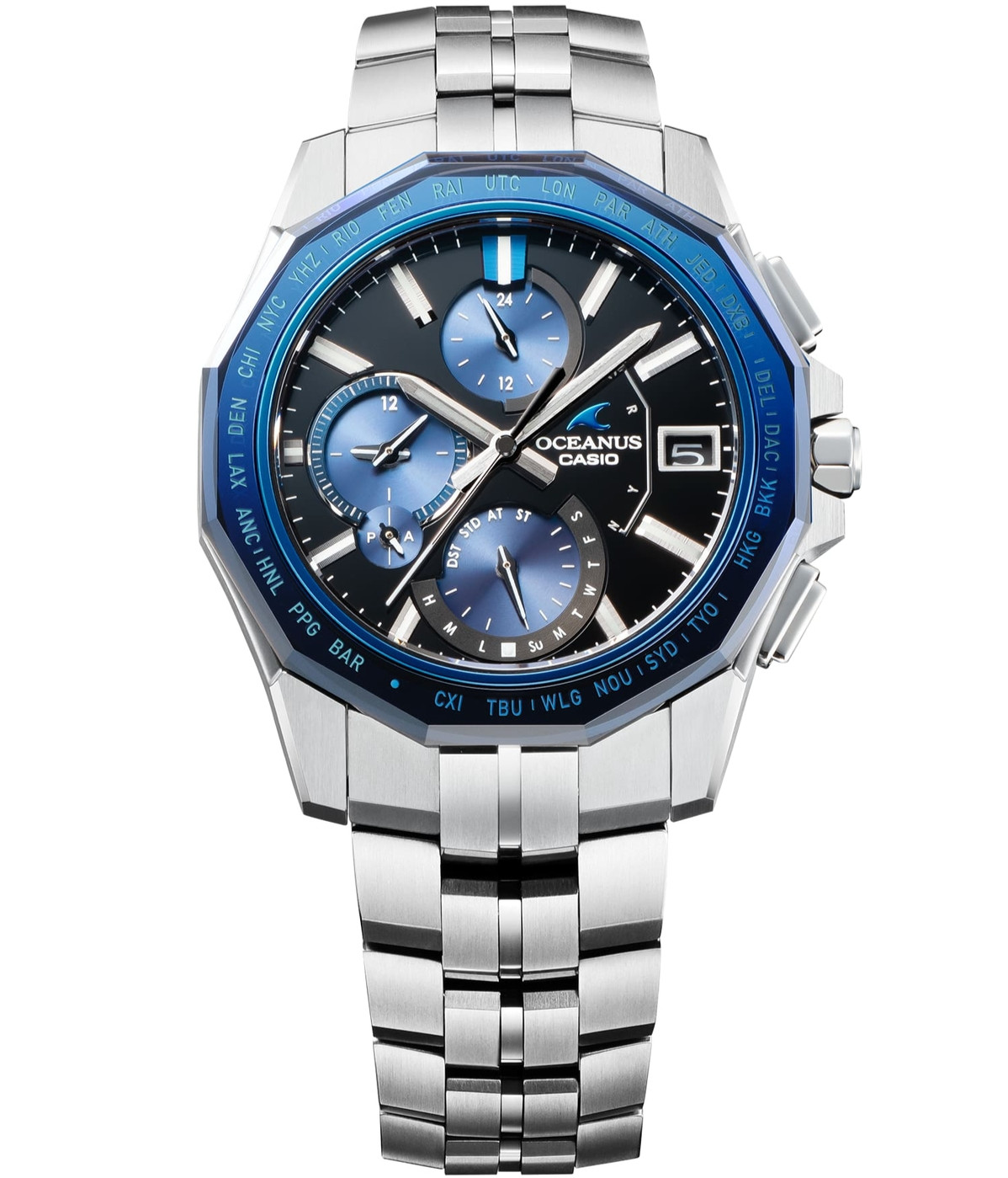 Casio Oceanus OCW-S6000-1AJF Quartz Black Dial 42.5 mm Watch