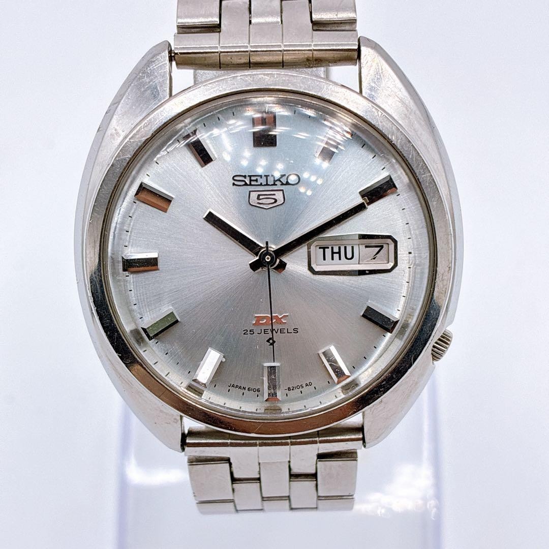 Rare SEIKO 5 DX 6106 8131 Automatic Watch Made in 1978