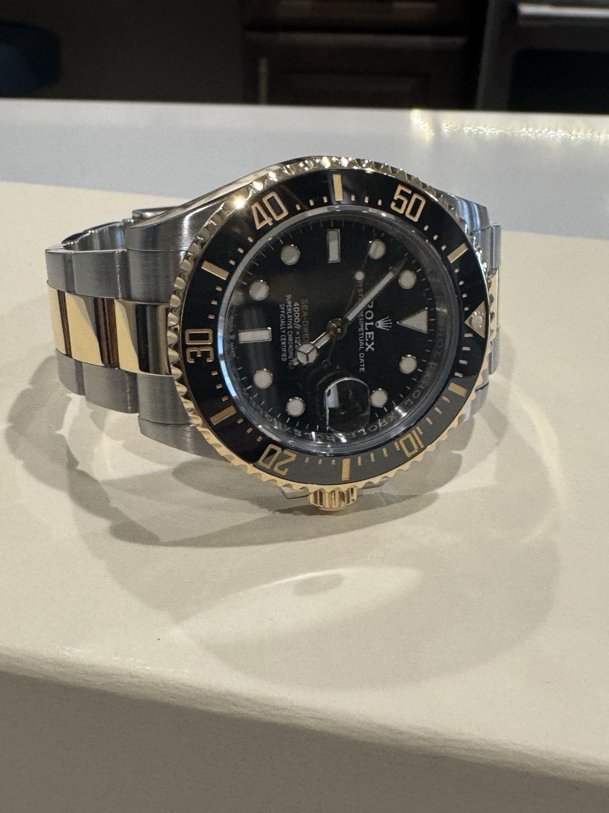 Rolex Sea Dweller 43 mm Two Tone Gold Stainless 126603