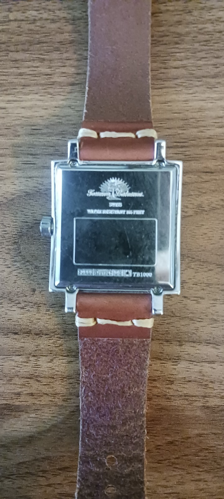 Tommy Bahama Square Palm TB1000 Swiss Quartz Wrist Watch for Men «Rare»
