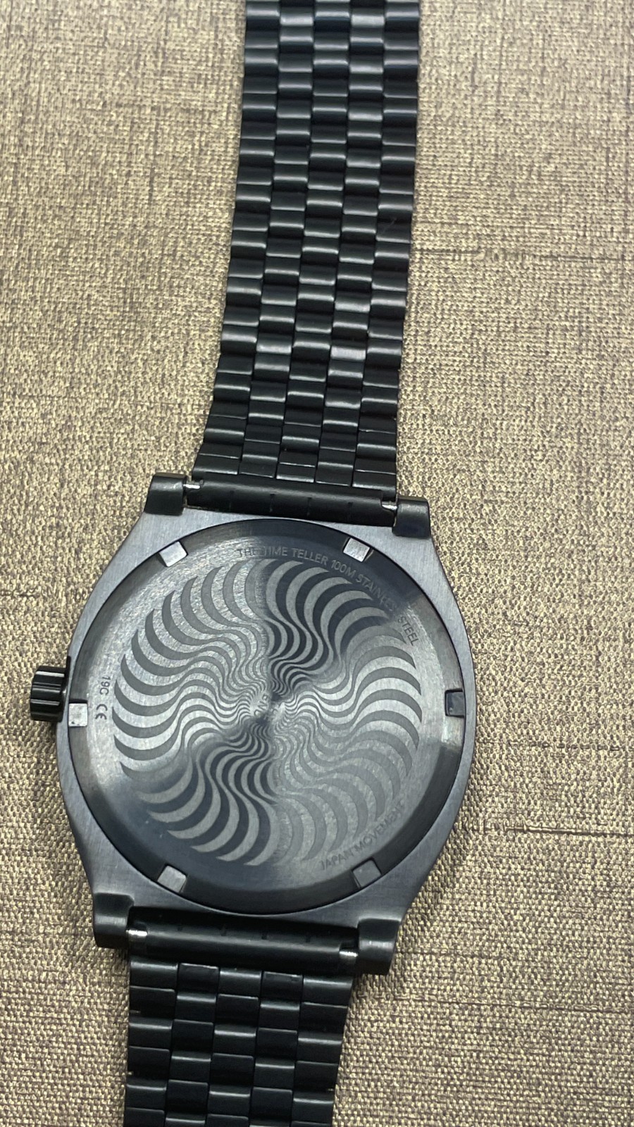 Nixon The Timeteller Spitfire Collaboration Fireball watch h124
