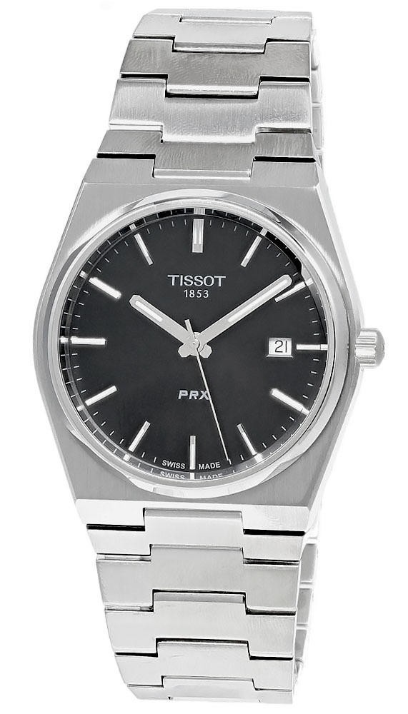 Tissot PRX Quartz 40mm Black Dial Steel Men’s Watch T137.410.11.051.00