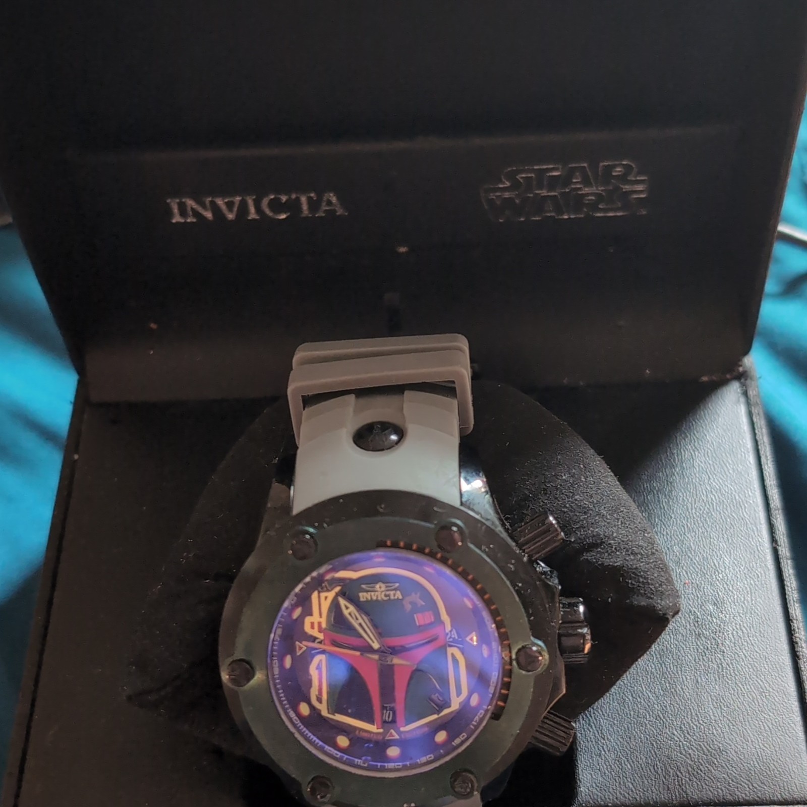 Invicta Star Wars Boba Fett Limited Edition Chronograph Quartz 52mm 100m Box