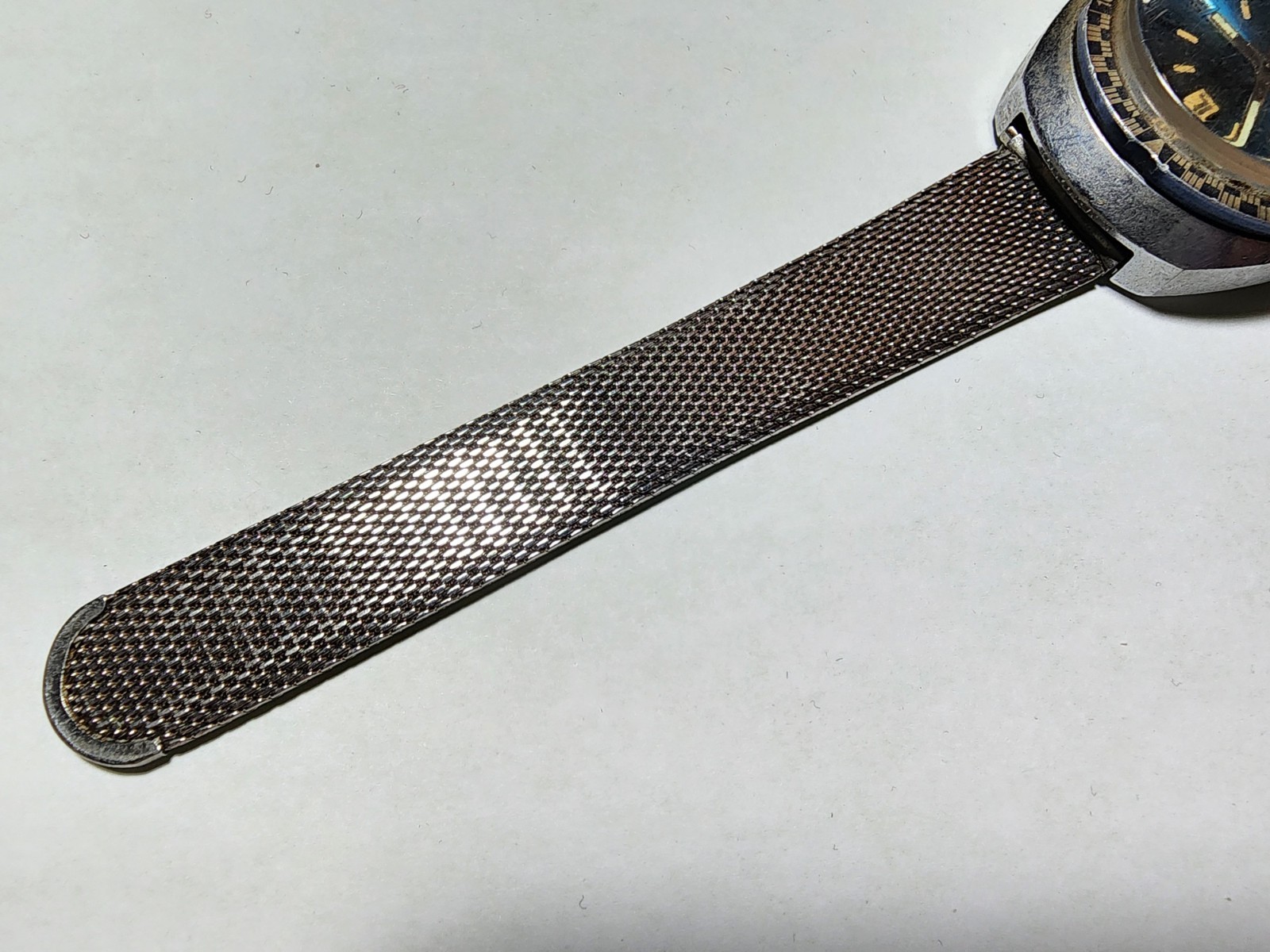 VTG 60s BELAIR Seapearl 600 Divers Watch Checkerboard Bezel Rare WORKS!