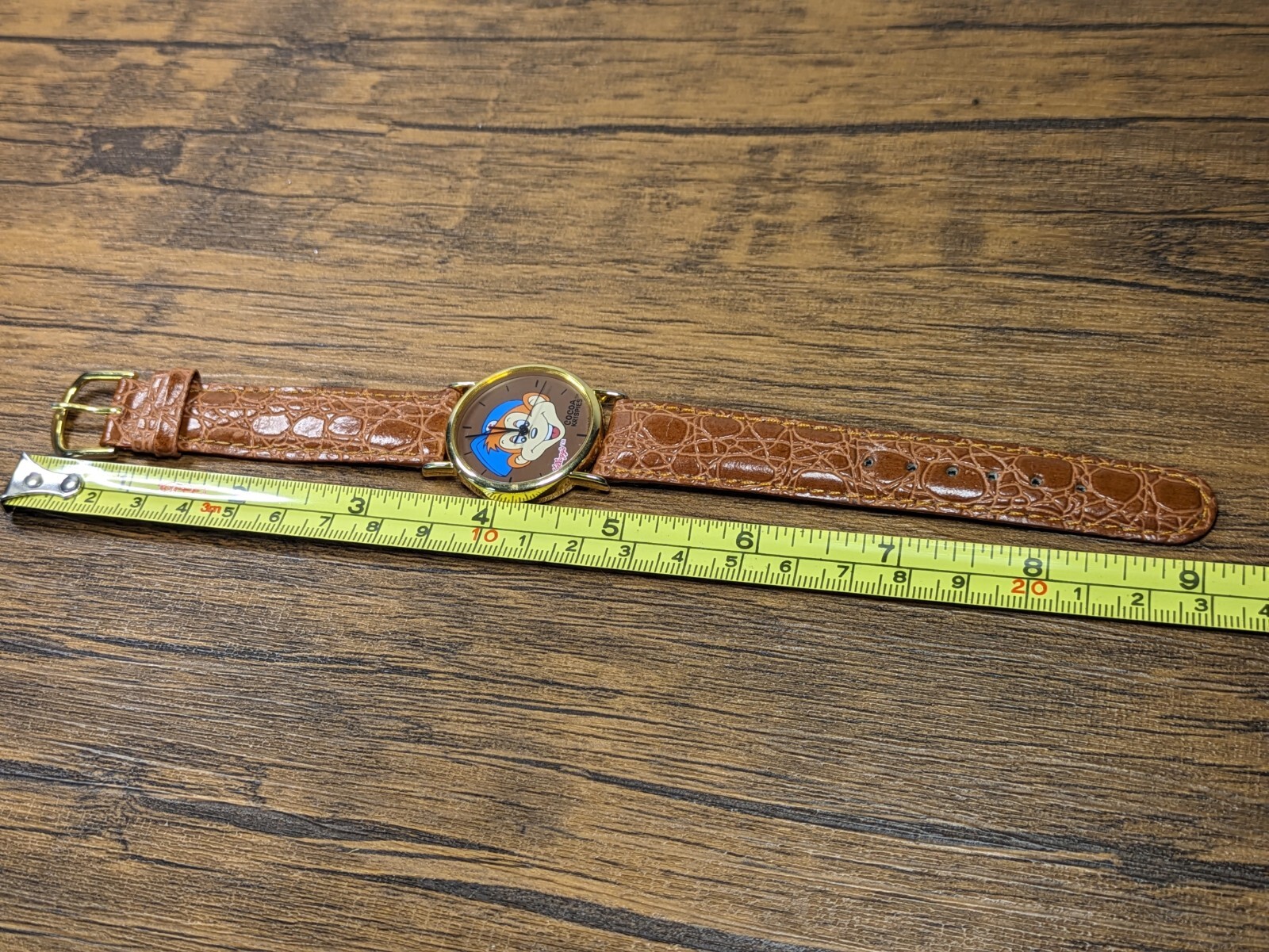 Vintage – 1994 Sasco Inc, Cocoa Krispies Cereal 9″ Watch, Kelloggs Coco Monkey