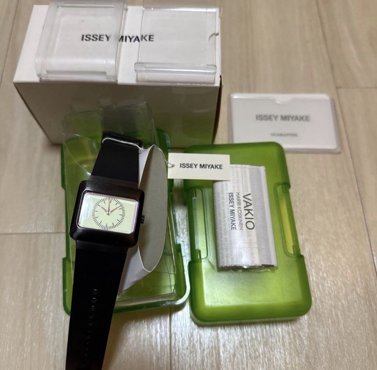 Great Condition ISSEY MIYAKE VAKIO Harri Koskinen Watch