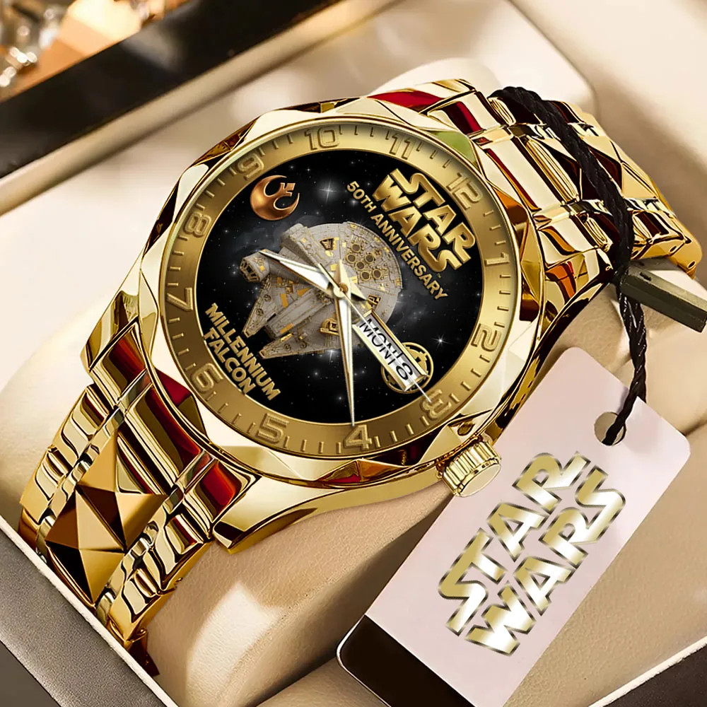 Star Wars 50th Anniversary Alloy Luxury Quartz Watch –200