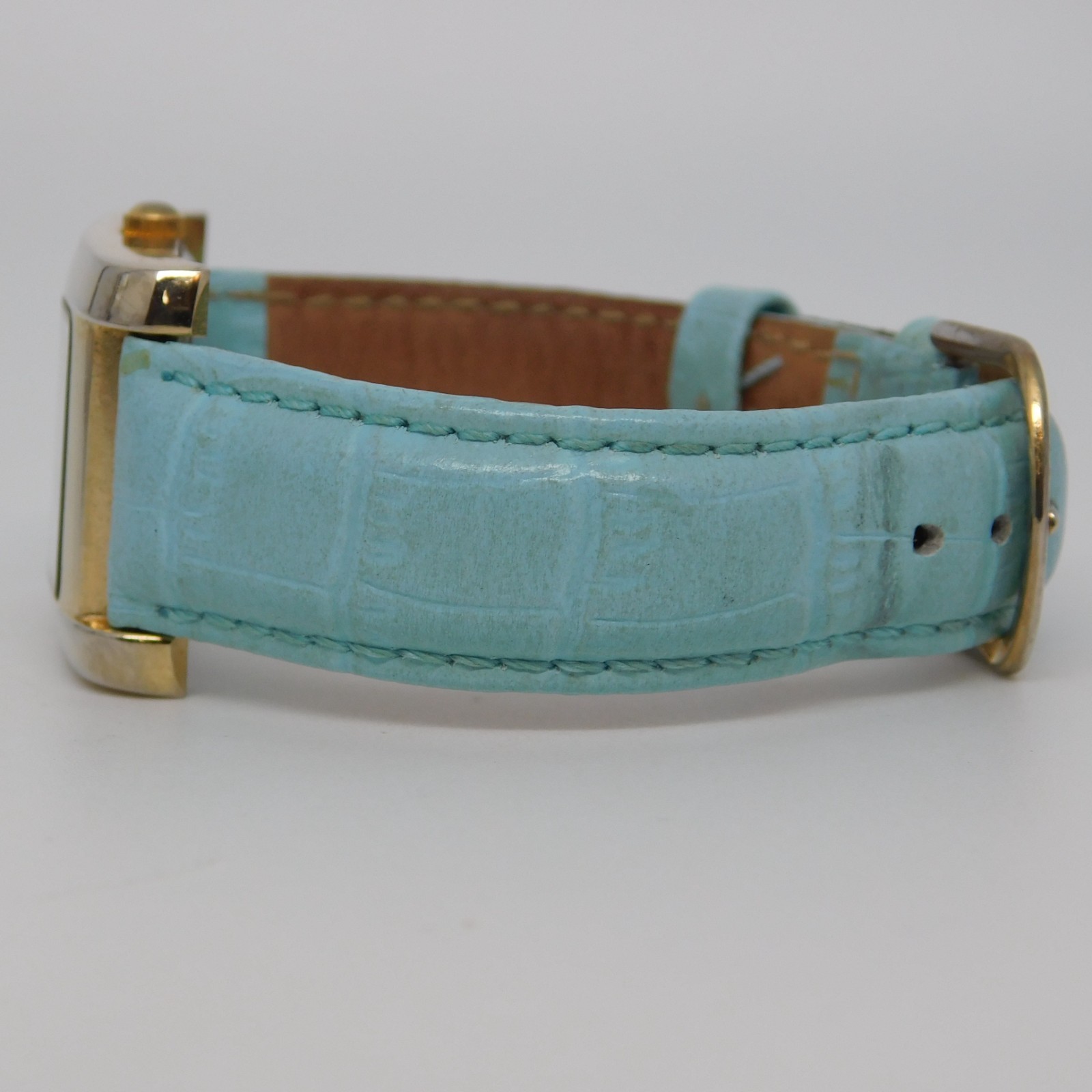 GOSSIP GSP231E Genuine Leather Quartz Analog Women’s Watch New Battery
